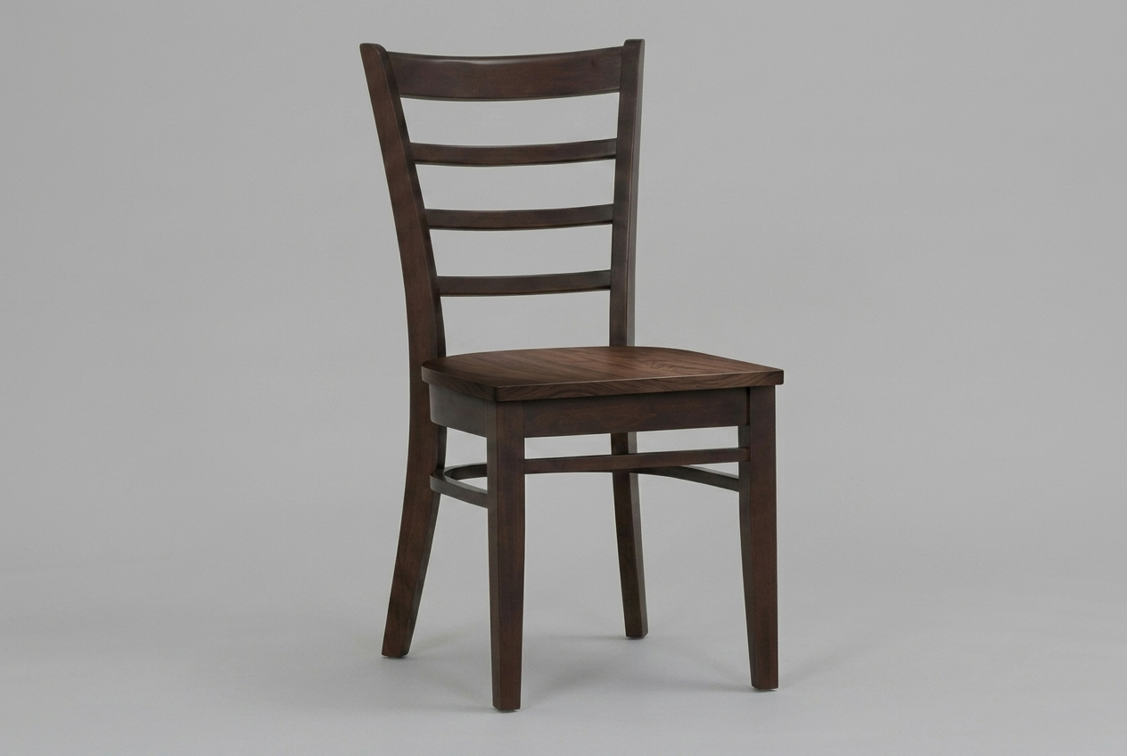 Restaurant bistro chair Lily Gastro faux leather red, brown and beige