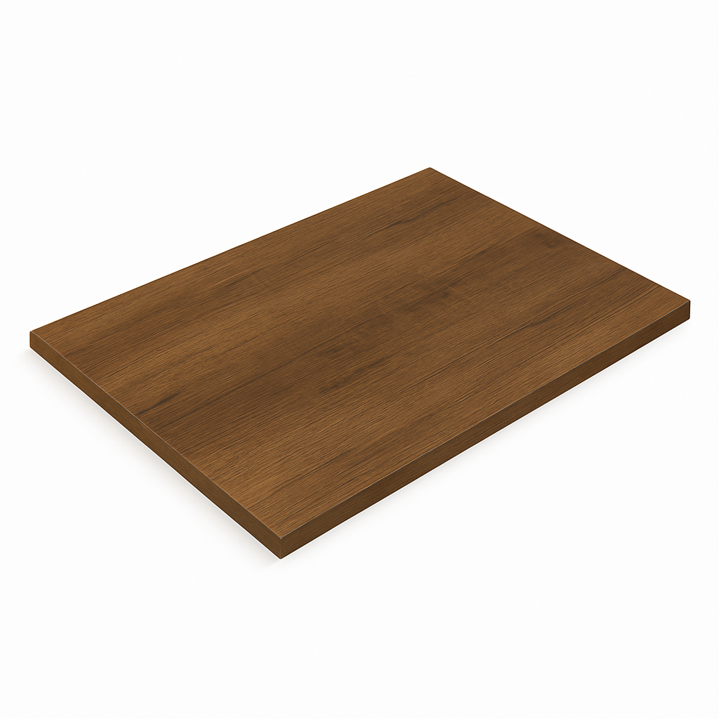 Outdoor Tischplatte 120x70cm Eiche Dunkel Holzoptik HPL