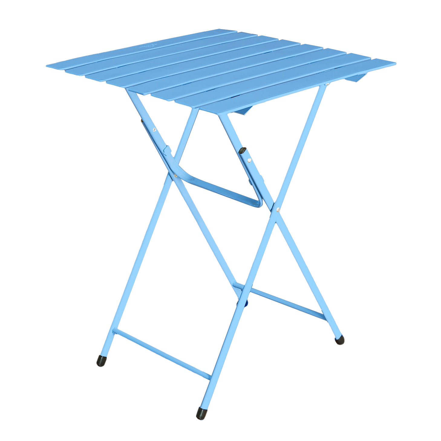 Outdoor Bistro Tisch 55x55cm Madrid Blau klappbar Outdoor Bistro Tisch 55x55cm Madrid Blau klappbar
